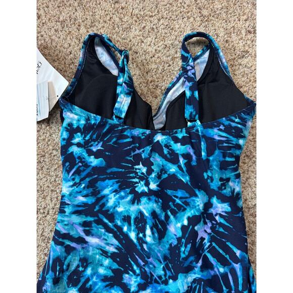 NWT, GABAR/Miraclesuit women's size 10; V Neck; supportive, modest - Picture 9 of 13